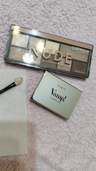 Тени Catrice и Pupa