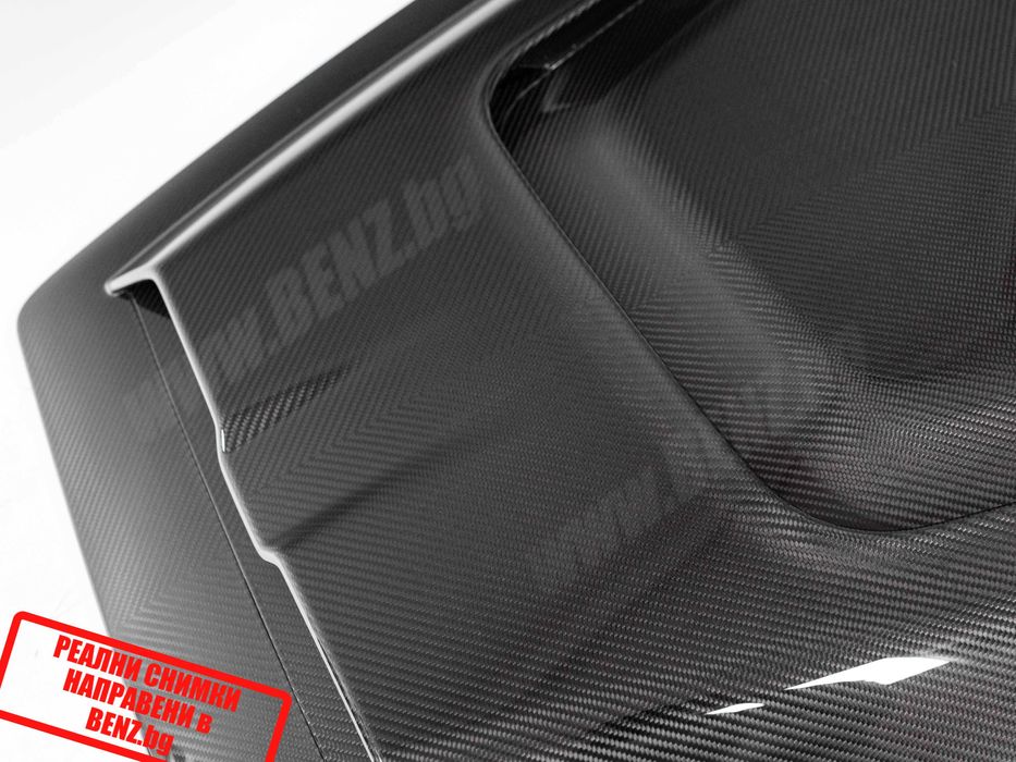 BRABUS Style КАРБОН добавка за капак на Мерцедес W465 W464 W463a