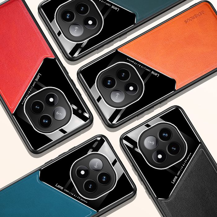 Xiaomi Redmi Note 14 / 14 Pro / 14 Pro+ / GENEROUS Кожен кейс с магнит