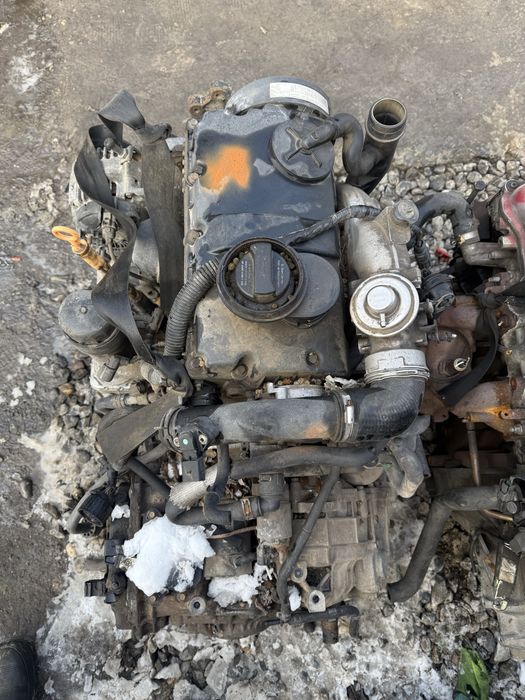 Двигатель на VW 1.9 TDI AVB из Германии