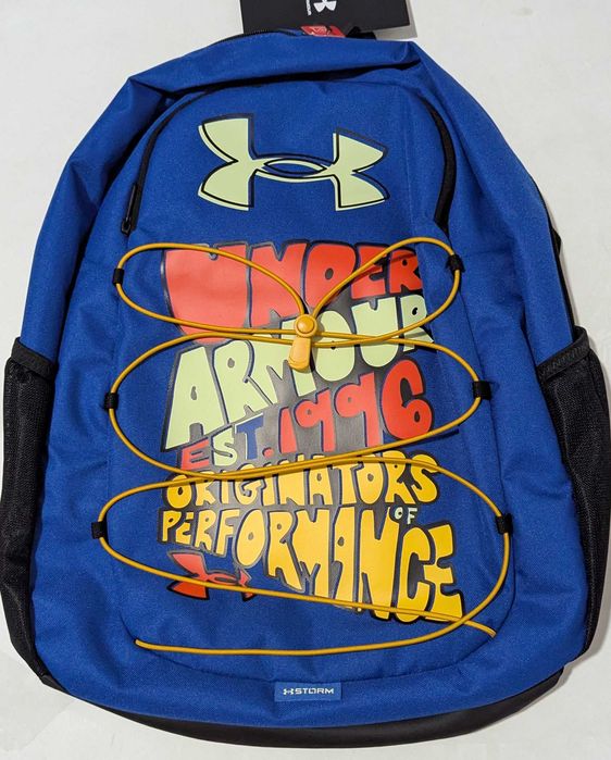 Under Armour Hustle Sport синя раница от Сащ