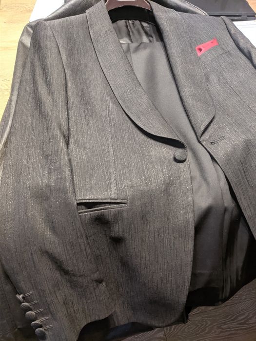 Sacou ceremonie Alberto Dobre satinat