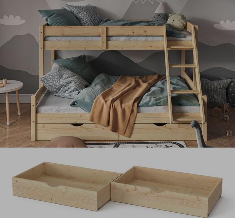 Две Чекмеджета за детско легло 200х90 5222