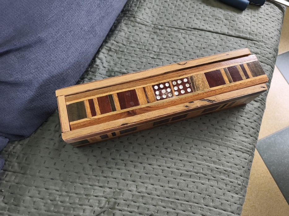 Домино,уникално, единствено, ръчно изработено, двойна деветка