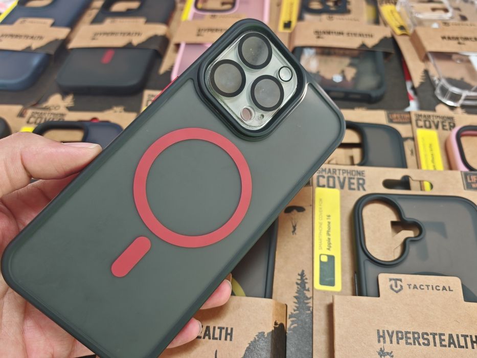 Iphone 16,16 Pro,16 Pro Max,13/14/15,Pro,Max  луксозен гръб Tactical