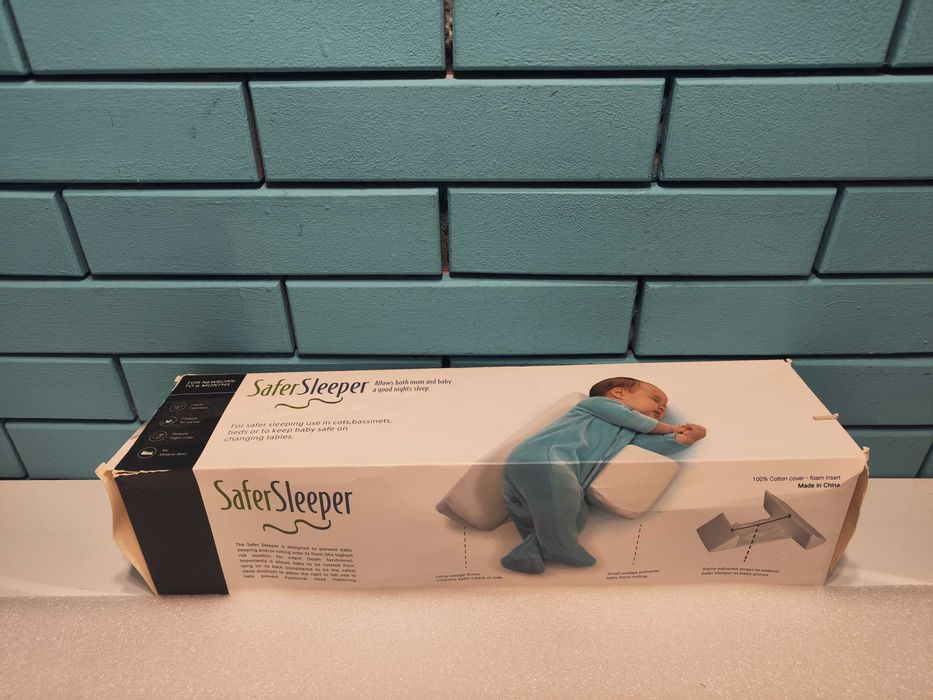 Mineup регулируема възглавница позиционер 43x10x10см с перална калъфка