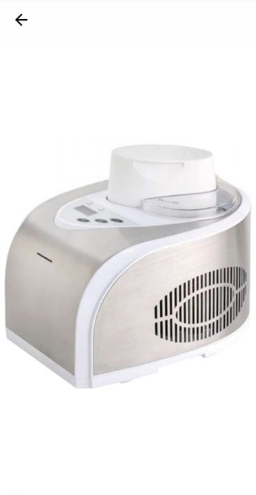 Машина за сладолед Heinner HICM-150S, 150 W, Купа 1.5 л, Компресор, LED дисплей, Таймер, Сребрист
