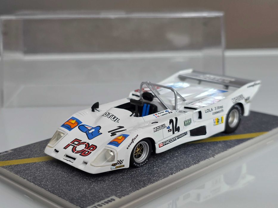 Miniature Spark BZ164 Lola T296 Ford #25 - 24h Le Mans 1978 - Échelle 1:43 - Occasion Vitrine