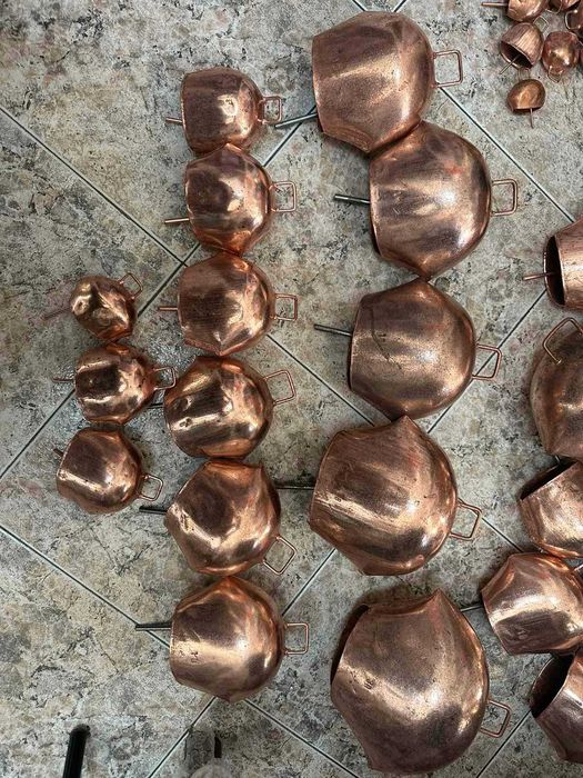 Чанове и Хлопки – Стоманени с Медно Покритие, Здрави и Звънливи