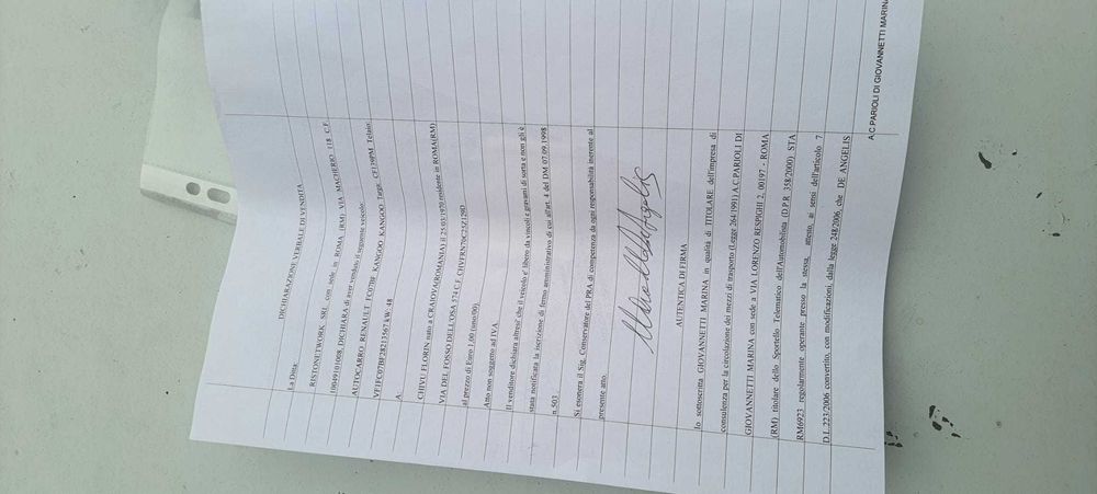 Renault Kangoo frigorific