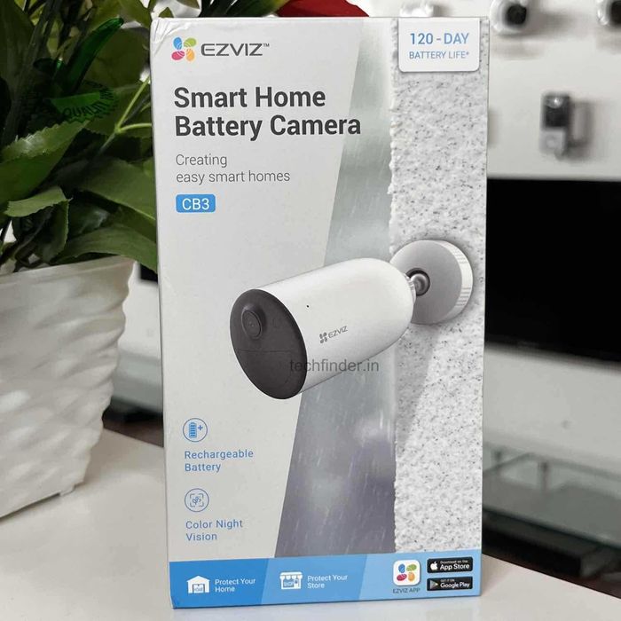 Camera IP Wireless EZVIZ CB3 cu acumulator autonomie 120 zile Sigilata noua in cutie