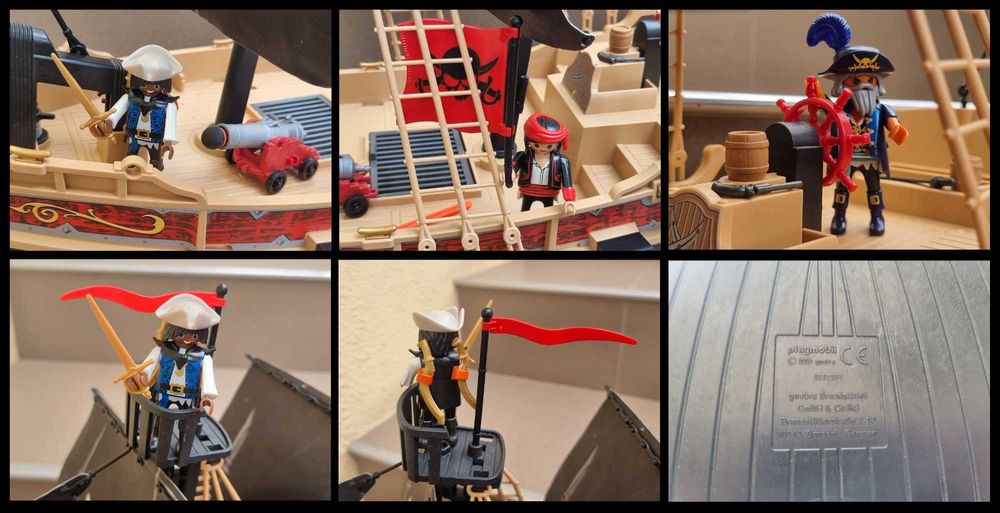 Vapor pirati Playmobil 6678 Floating Pirate Riders Ship
