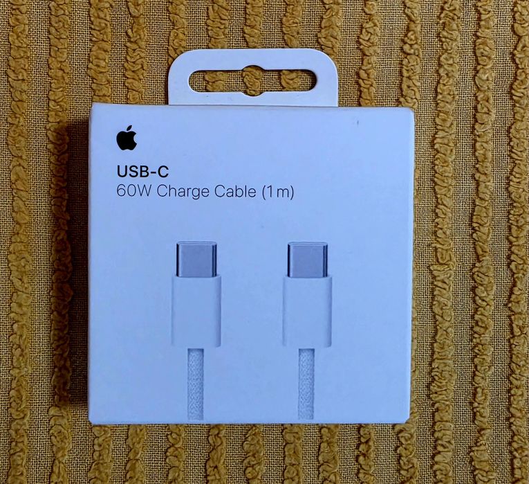 Cablu textil tip C original Apple iPhone 17.