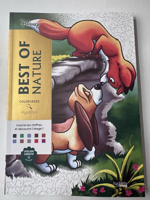 Best of nature coloriages mysteres Disney от Hachette little geroes