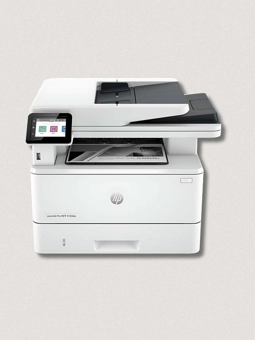 Принтер HP LaserJet Pro 4103dw, лазерный, МФУ А4