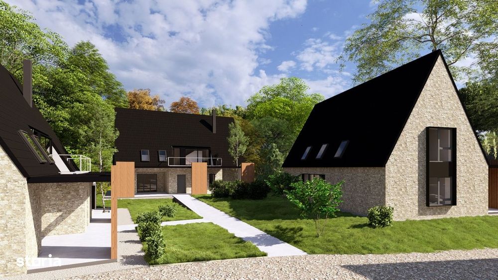 Proiect resort premium Sovata - Campu Cetatii (teren + 16 vile)
