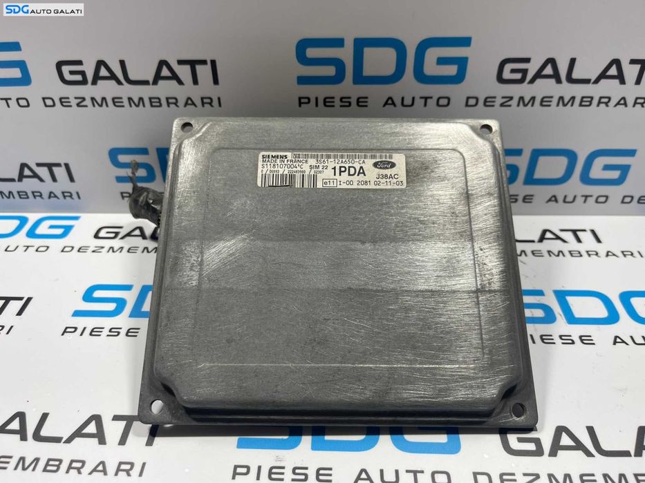 ECU Calculator Motor Ford Fiesta 1.2 1.25 2002 - 2008 Cod 3S61-12A650-CA S118107004C