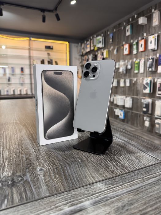 iPhone 15 Pro Max, 256GB, Natural Titanium