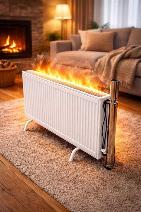 Panelniy radiator – 1 xonani isitadi, 1.5 kW TEN bilan