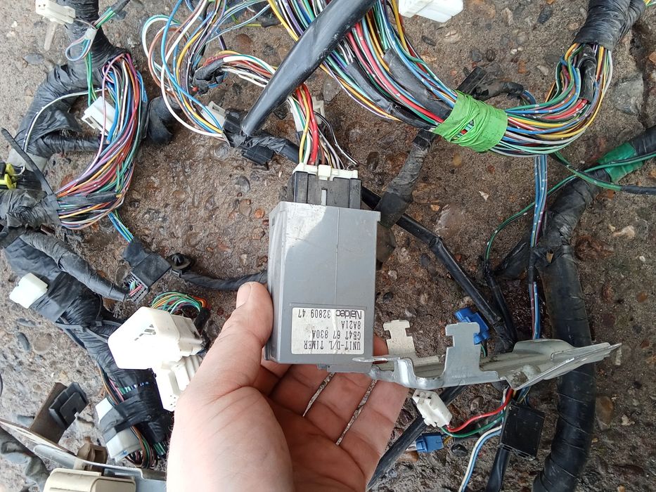 Мазда птичка проводка