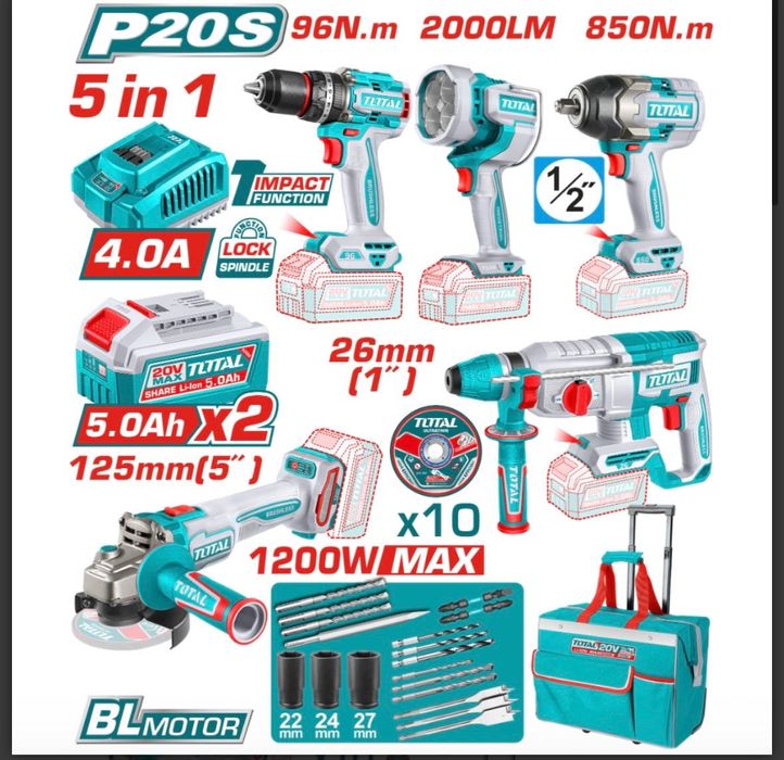 Total комплект 5 в 1