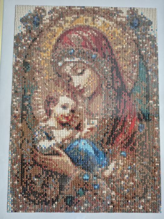 Tablou cu diamante Maica Domnului