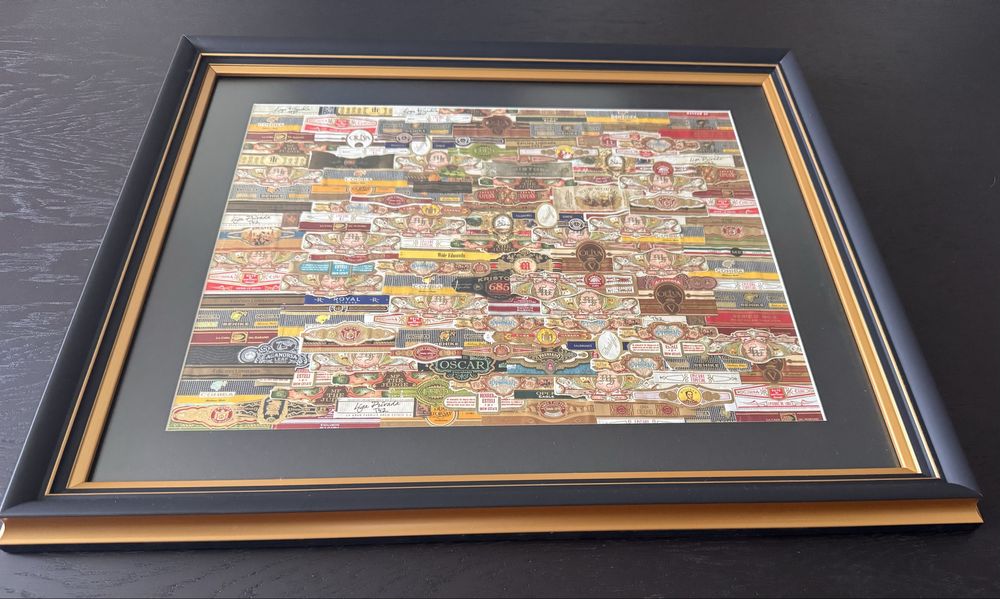 Ръчно изработена картина за ценители на пури