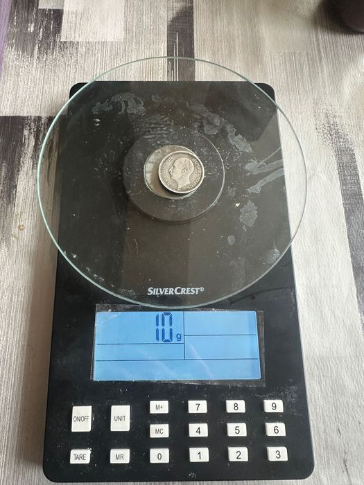 Сребърна монета България 50 лева, 1930, Цар Борис III