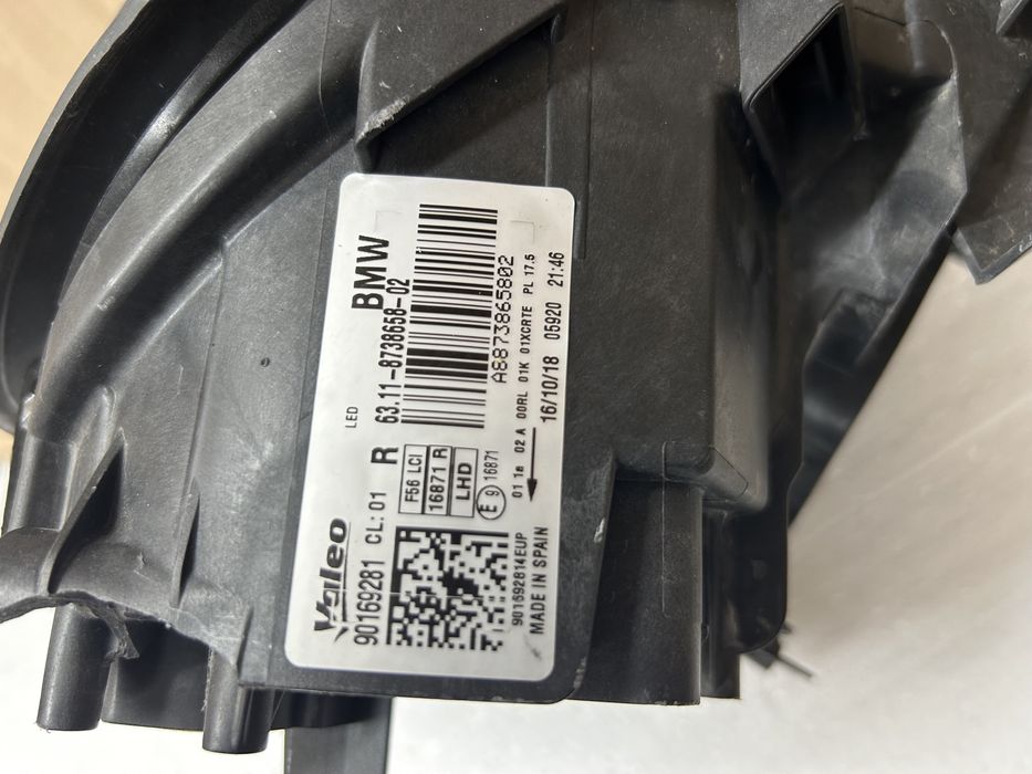 Far Mini Cooper F55 F56 full led LCI 2018-2020