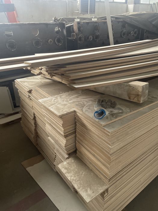 МДФ белый куски продам