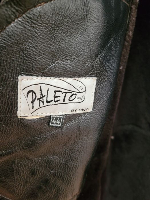 Луксозно кожено палто