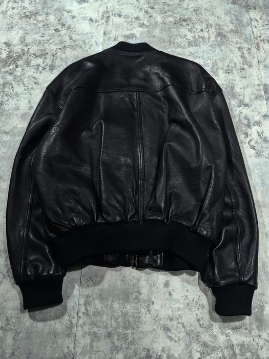 Vintage Leather Bomber