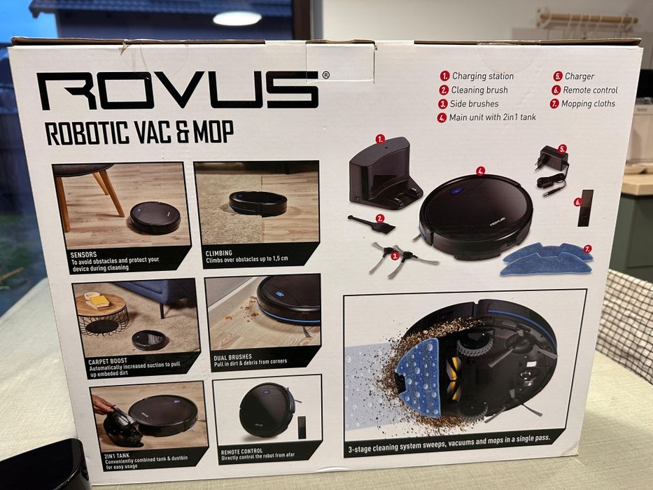 Aspirator Rovus Robotic Vac & Mop