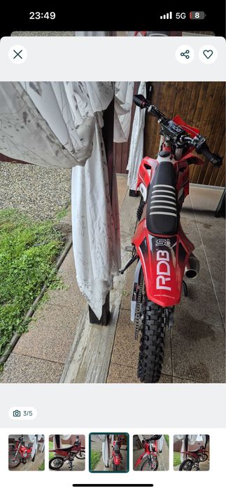 Motocross rdb200 4 timpi 2025 Enduro /putin utilizata