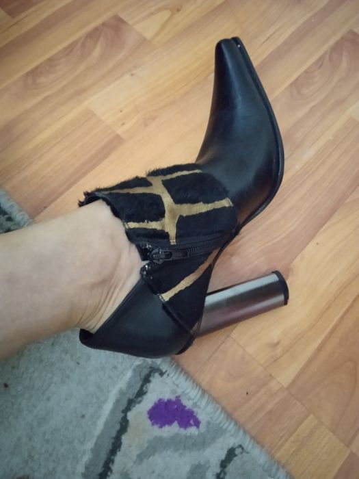 Кожаная обувь 37 на узкую ножку Италия ,новые!