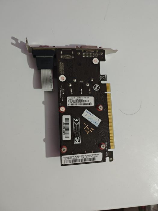 Видеокарта Geforce 210