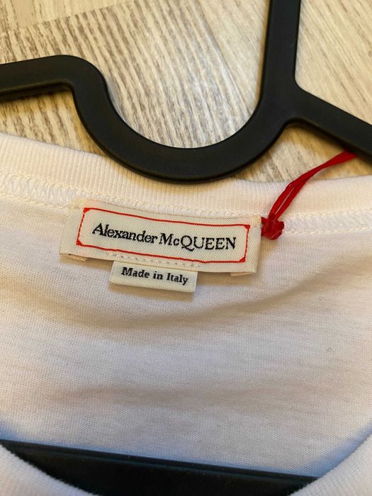 Alexander McQueen tricou S, autentic, retail price 375 euro