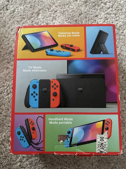Nintendo switch OLED CU joy-cons RED/BLUE