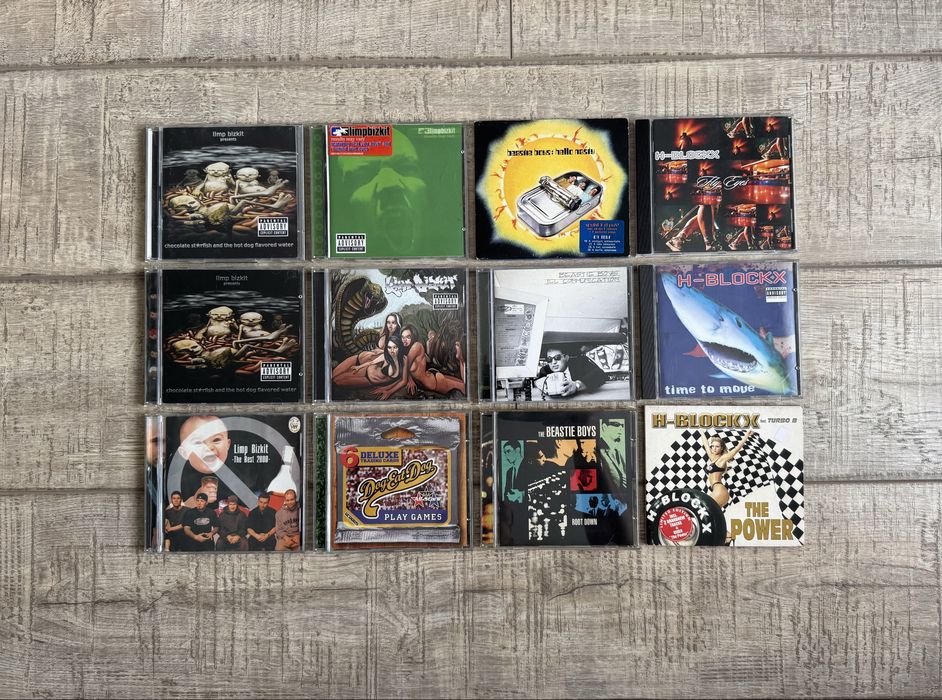 Lot 12 cd-uri originale- Limp Bizkit/Beastie Boys/H-blockx/Dog Eat Dog