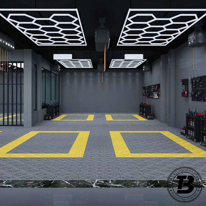 Pardoseala Modulara si Sisteme de Iluminat LED Hexagonale