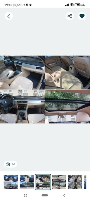 BMW seria 3 e91 318i benzina (n46) 2006 distribuție nouă 283.000km