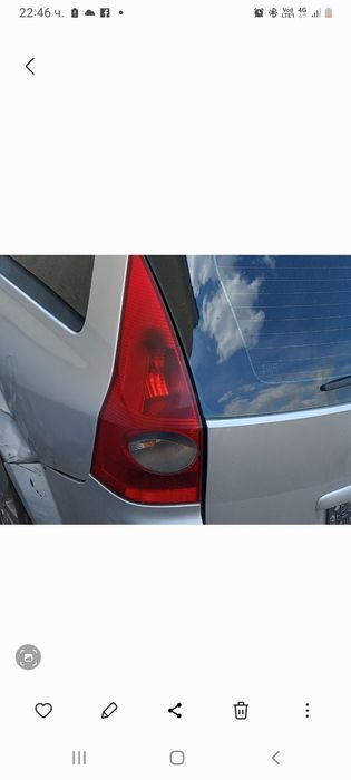 Рено меган 2005г.на части 1,9 дси