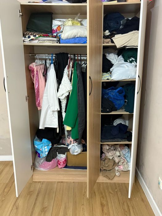 Б/у 2 шкафа продаётся. Самовывоз.