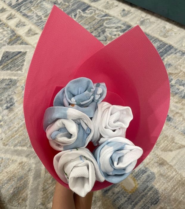 Букет из носков на день рождения