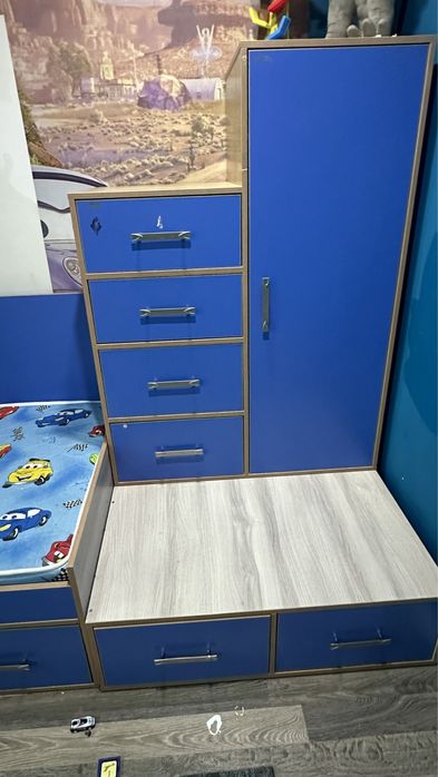 Детский гарнитур  для мальчика 70000 с матрасом