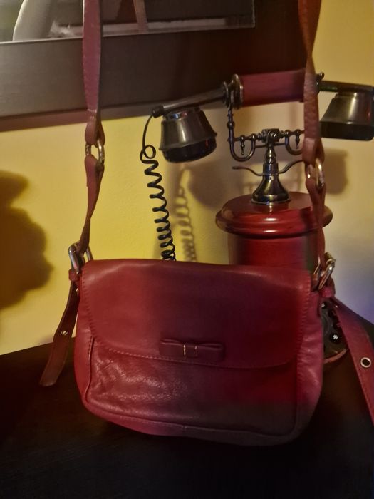 Geanta Massimo Dutti piele naturala