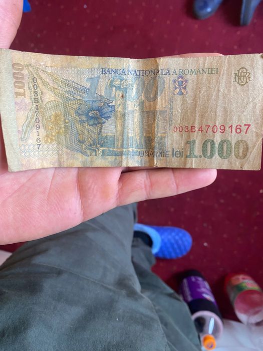 Bancnota 1000 lei vechi