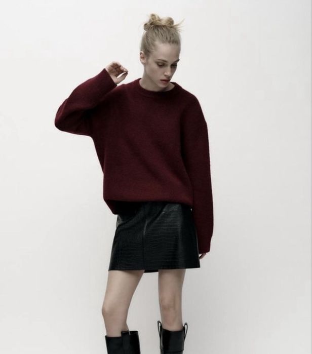 Свитер Zara с этикеткой