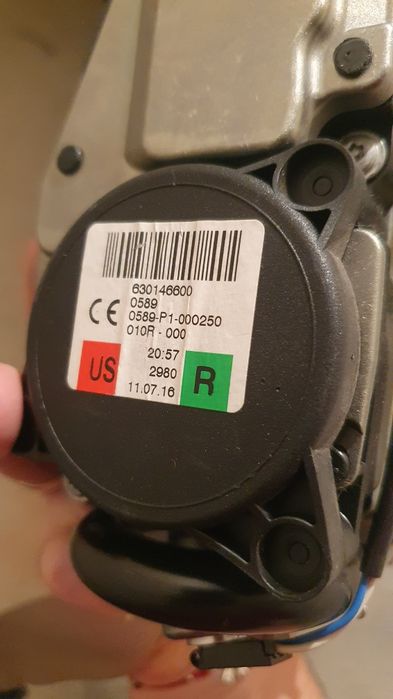 Колан пиропатрон Mercedes GLC 16-22