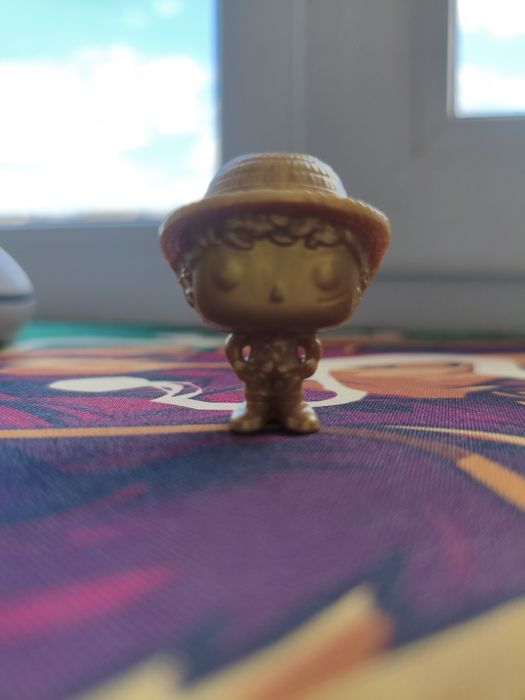 Золотой Луффи Киндер джой Kinder Joy